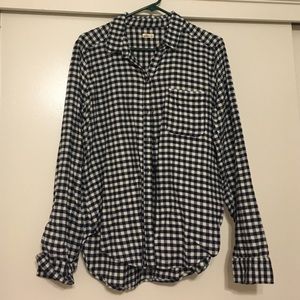 Hollister Long sleeve buttoned up.