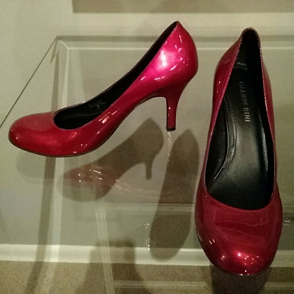 Patent Leather Red Pumps