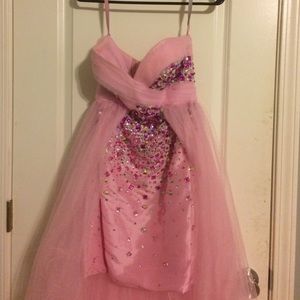 High-low Jessica's bridal and formal dress