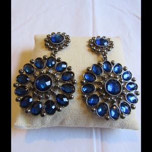 Stunning royal blue earrings!