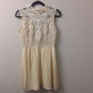 Nasty Gal Lace Ivory Dress ✨