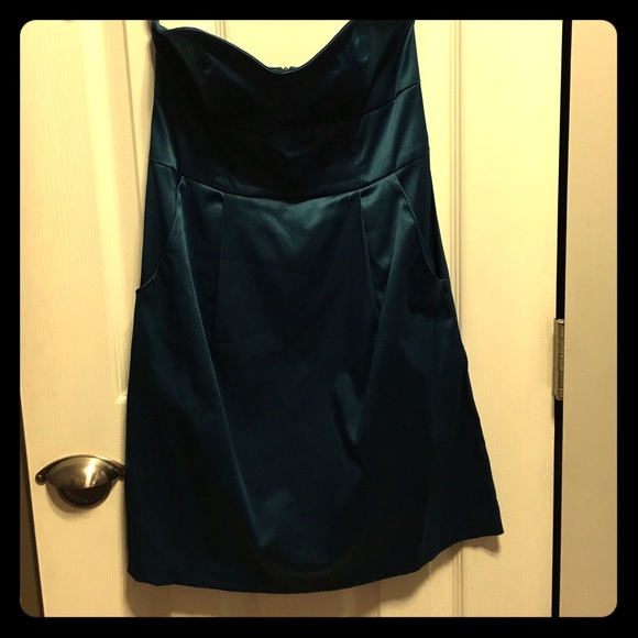 Strapless urban outfitters dress!