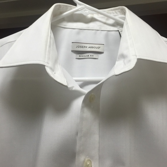 Men's white dress shirt