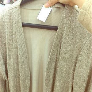 Beautiful Gold Glitter Sweater