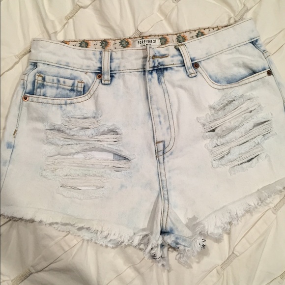 ⭐️⭐️⭐️BUNDLE⭐️⭐️⭐️ Acid wash high waisted shorts