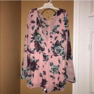 Floral romper from papaya