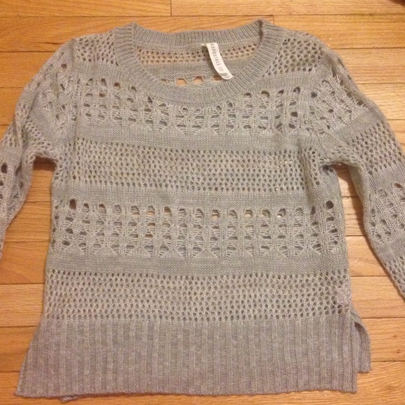 aéropostale grey sweater extra small