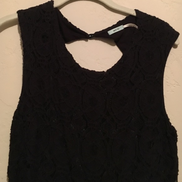 Lace black dress. Mini. Urban outfitters. - Picture 3 of 4