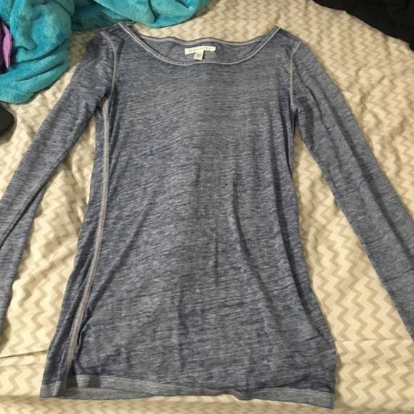 Blue tee