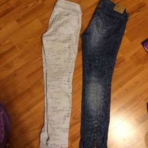 Hollister patterned jeans