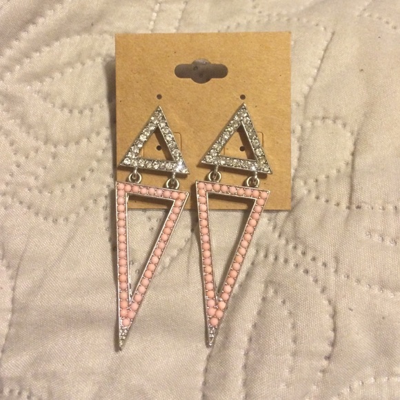 Double Triangle Earrings