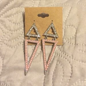 Double Triangle Earrings