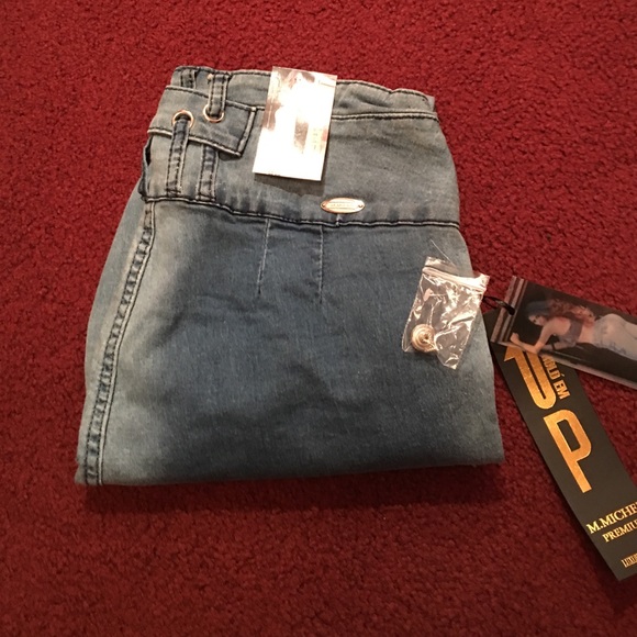 High waist skinny jeans