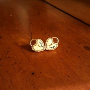 Juicy couture locket earing