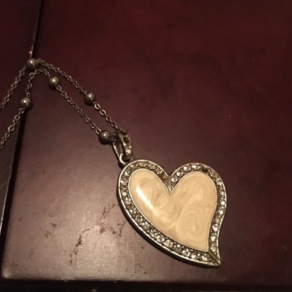 A beautiful heart necklace