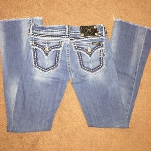 MISS ME embellished boot cut jeans