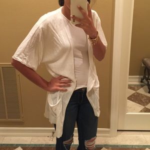 J. Crew Linen Cardigan