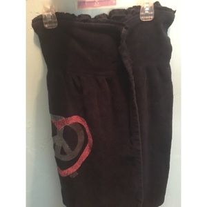 Victoria's Secret Pink Towel Cover-Up Size XS