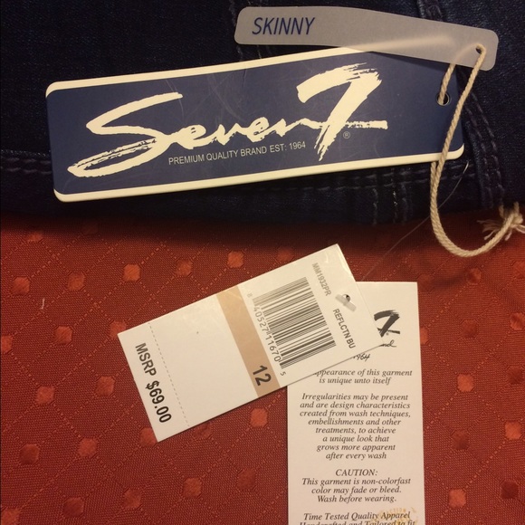 7 skinny jeans NWT - Picture 4 of 4