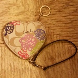COACH keychain coin purse