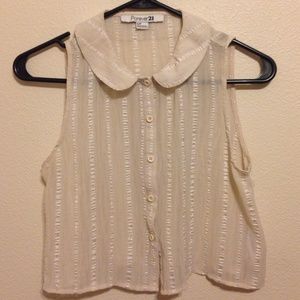 Crop top vest
