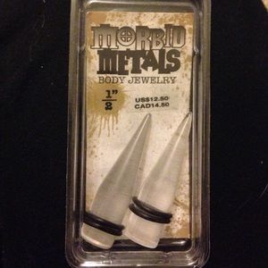 Morbid Metal 1/2" Tapers