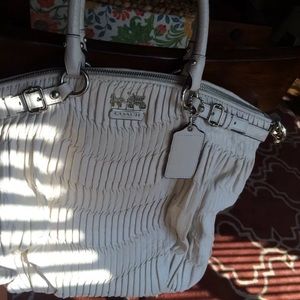 Coach Madison Gathered Leather Bag