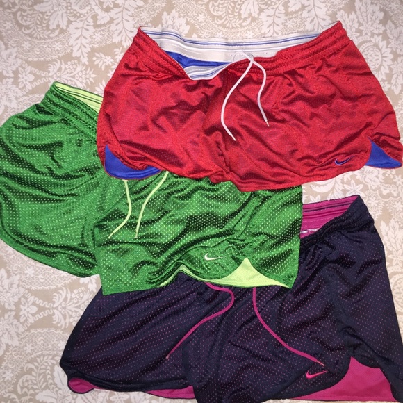 Nike dri-fit shorts (3 pairs)