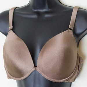 Ambrielle Size 38C Mocha Brown Bra