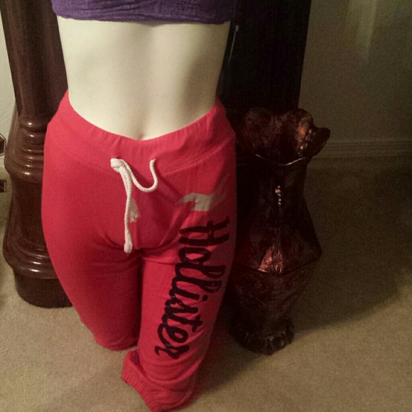 Hollister scrunched  capris sweatpants - Picture 1 of 6