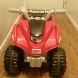 Fisher price kawasaki rideon