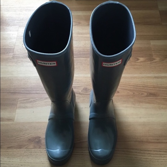 Hunter boots. $80 firm
