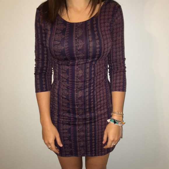 Body Con Printed Oneill Dress