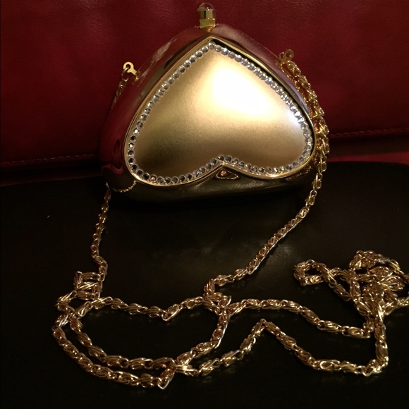 Heart-shaped Elan Vital mini-bag.