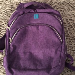 Purple backpack!