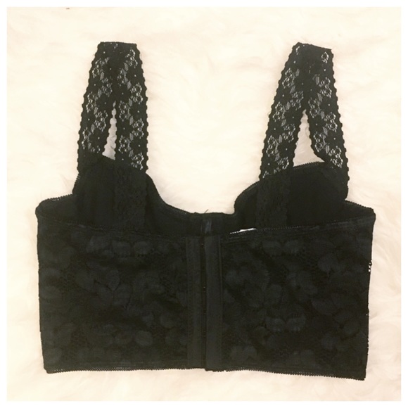 Kimchi Blue Lace Bustier Bra Top - Picture 3 of 4