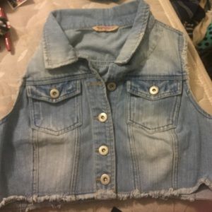 Denim vest!