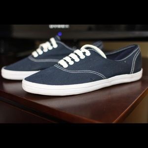 Navy Blue Sneakers
