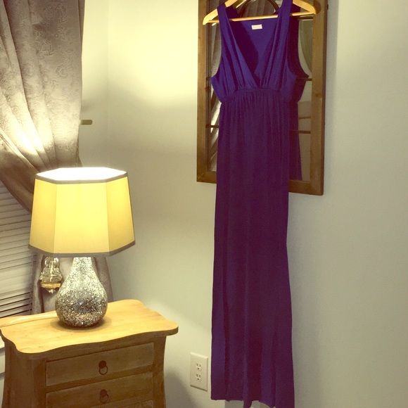 Matty M Maxi Dress Royal Blue