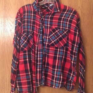 BDG / RED||BLUE FLANNEL
