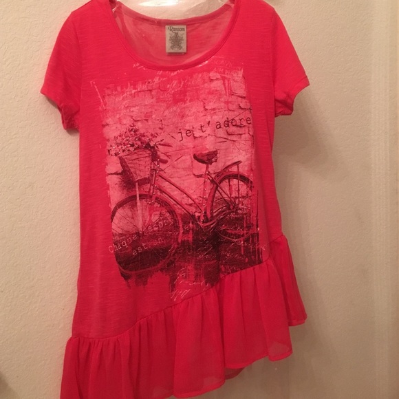 Brand: Ransom, small, radiant pink blouse