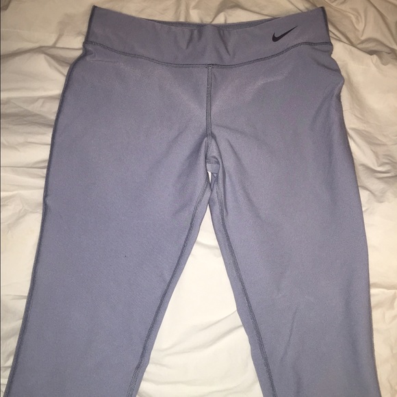 Gray Nike workout pants