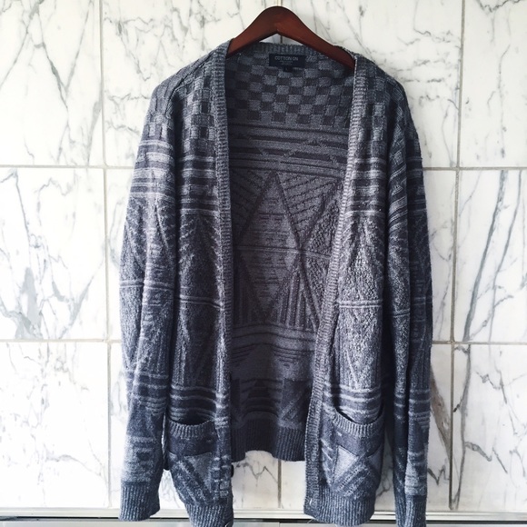 Cotton On gray cosby cardigan