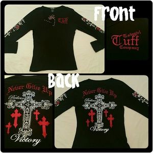 Cowgirl Tuff long sleeve thermal Henley
