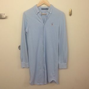 Oxford Polo Button Up Dress