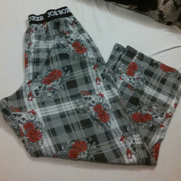 skull pj pants