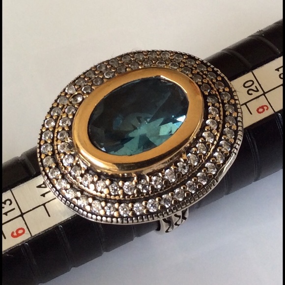 TurkishSultana925Sterling Silver CubicZirconia7.75 - Picture 3 of 4