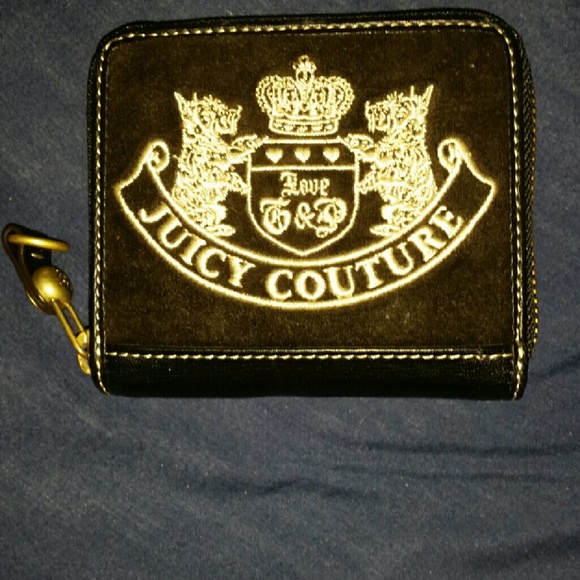 Juicy couture black wallet brand new