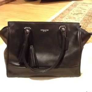 Coach all Leather Purse