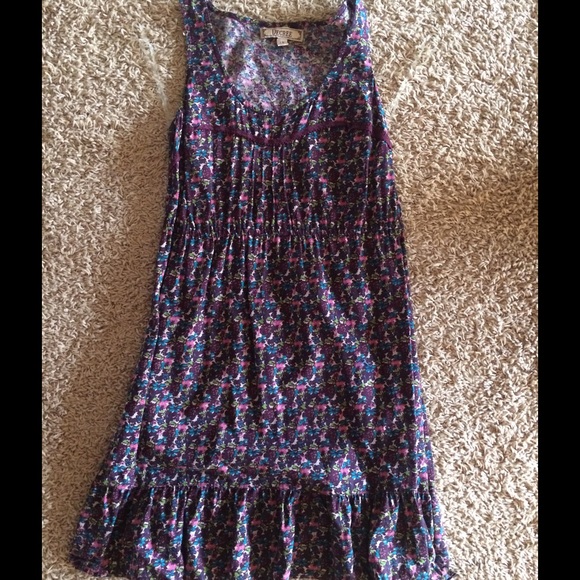 Purple flower dress
